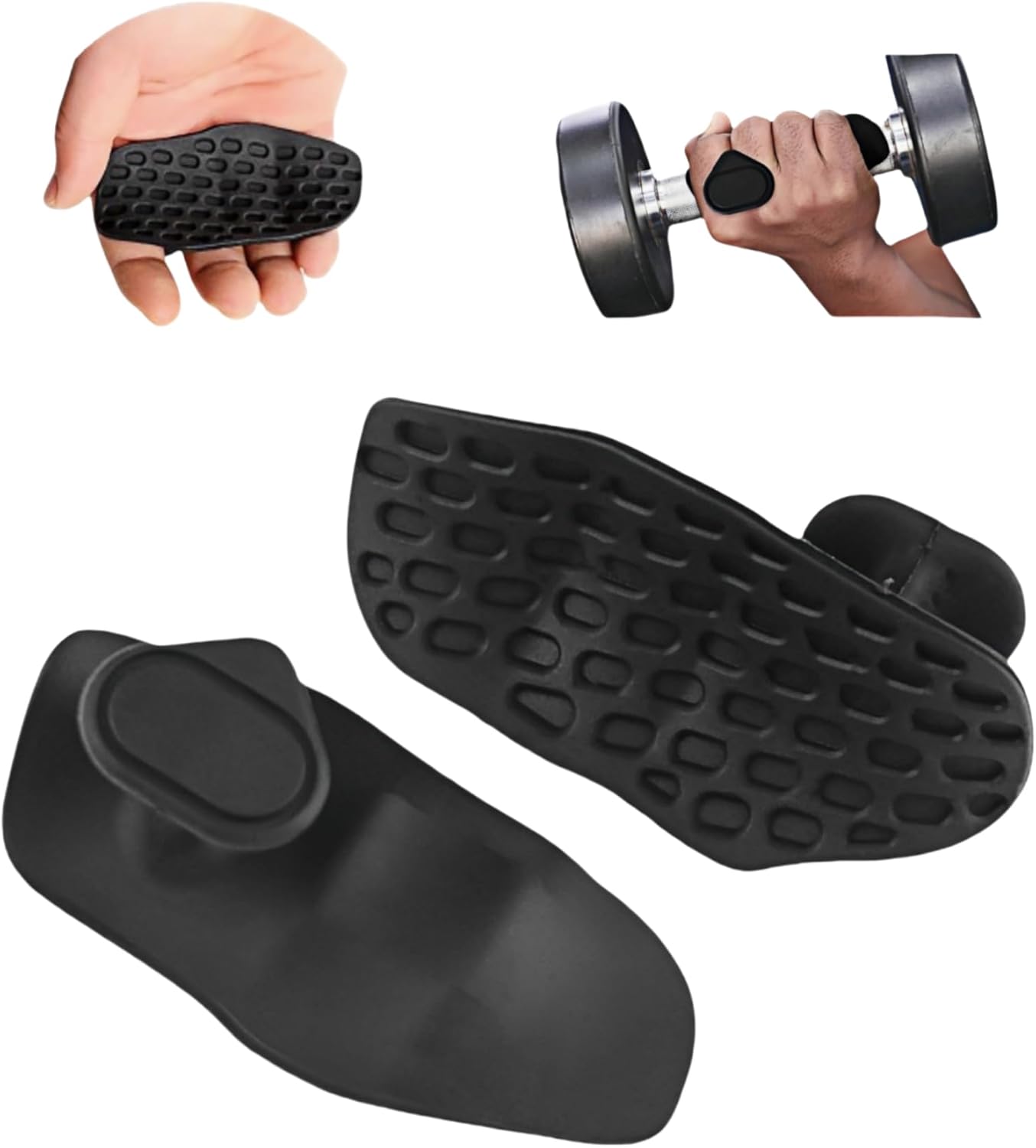 Ultimate Anti-Slip Workout Grips for Enhanced Performance - Ergonomic Silicone Gym Gloves for Men and Women - Perfect for Weightlifting and Fitness Training