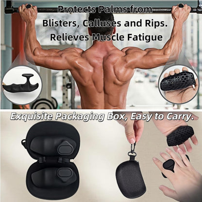 Ultimate Anti-Slip Workout Grips for Enhanced Performance - Ergonomic Silicone Gym Gloves for Men and Women - Perfect for Weightlifting and Fitness Training