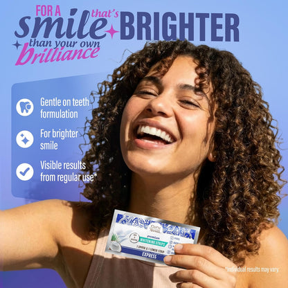 Transform Your Smile with GuruNanda Teeth Whitening Strips - 7-Day Non-Slip Treatment for a Radiant, Brighter Smile