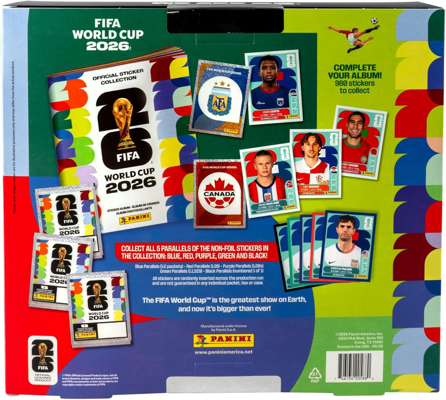 Exclusive 2026 FIFA World Cup Sticker Collection – Perfect for Sports Fans and Scrapbook Enthusiasts!