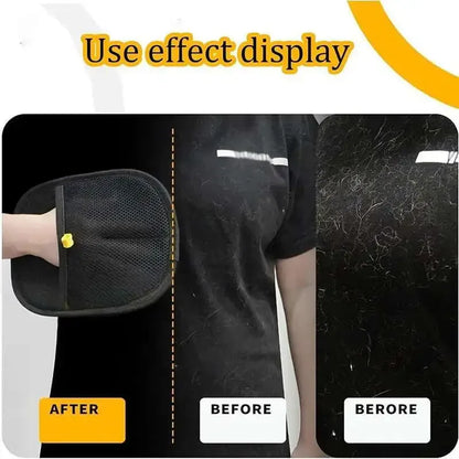 Revolutionary Pet Hair Cleaning Gloves - Double-Sided Grooming Tool for Effortless Cat & Dog Hair Removal on Sofas, Carpets & More (Available in 1-4 Pcs)