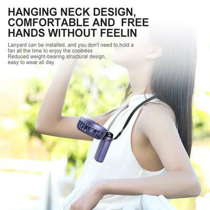 Stay Cool Anywhere: Versatile 5-Speed Portable Handheld Mini Fan with Phone Stand and LED Display